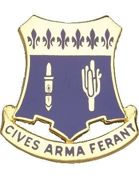 0109 Infantry Unit Crest (Cives Arma Ferant)