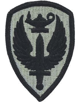 Aviation Log School ACU Patch with Fastener (PV-AVNLO)