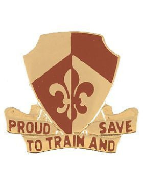 0261 Medical Bn Unit Crest (Proud To Train And Save)