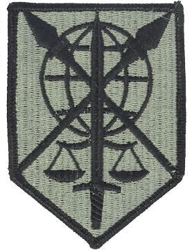0200 Military Police Command ACU Patch with Fastener (PV-0200A)
