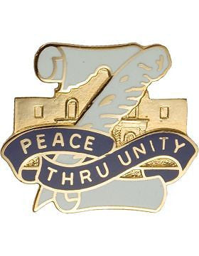 0321 Civil Affairs Group Unit Crest (Peace Thru Unity)