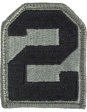 0002 Army ACU Patch with Fastener (PV-0002D)