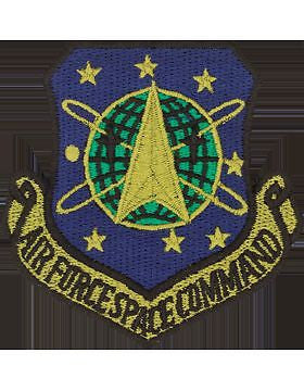 USAF Space Command Subdued Patch Without Fastener