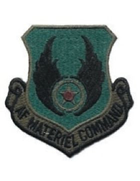USAF Patch (AF-P05C) Material Command Subdued without Fastener