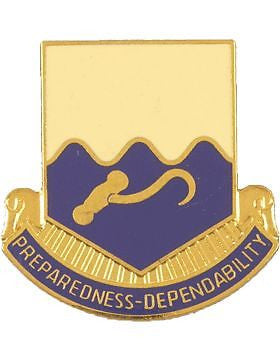0011 Transportation Bn Unit Crest (Preparedness-Dependability)