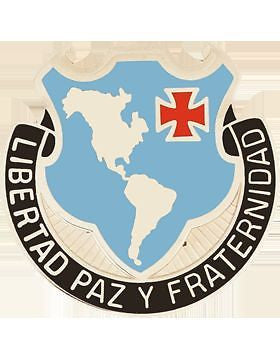 Western Hemis Institute Sercurity Coop Unit Crest (Libertad Paz Y Fraternidad)