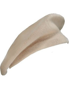 Beret (BT-A12) Light Brown with No Sweatband Adjustable With Pip