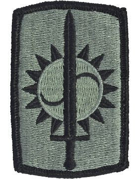 0008 Military Police Brigade ACU Patch with Fastener (PV-0008E)