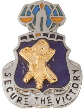 No-Shine (NS-TR104) Civil Affiars Regiment Tie Tac