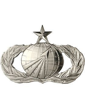 USAF Badge (AF-309B) Senior Aquisition No Shine