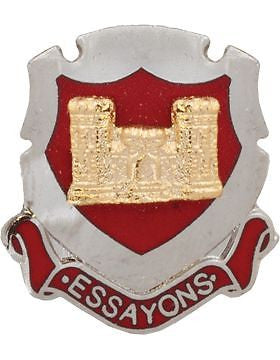 No-Shine (NS-TR105) Engineer Regiment Tie Tac