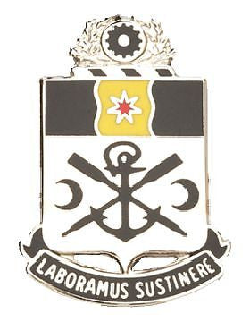 0010 Engineer Bn Unit Crest (Laboramus Sustinere)