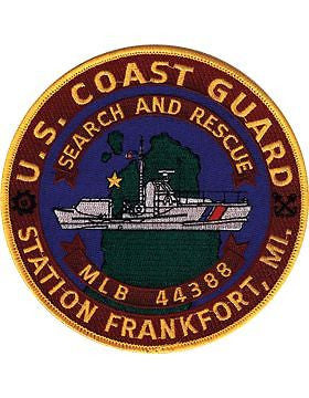 N-CG024 United States Coast Guard Station Frankfort Michigan Patch