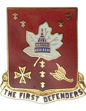 0213 Air Defense Artillery Unit Crest (The First Defenders)
