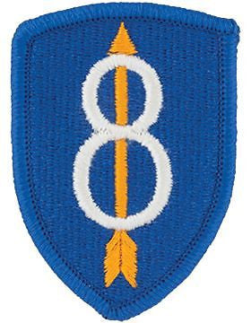 0008 Infantry Division Full Color Patch (P-0008A-F)