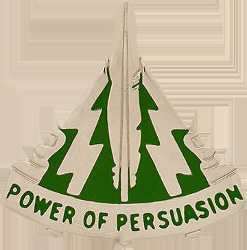 13 Phychological Bn Unit Crest (Power Of Persuasion)