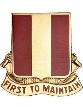 0001 Maintenance Bn Unit Crest (First To Maintain)