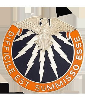 0007 Signal Command Unit Crest (Difficile Est Summisso Esse)