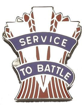 0467 Quartermaster Bn Unit Crest (Service To Battle)