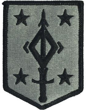 0004 Maneuver Enhancement Brigade ACU Patch with Fastener (PV-0004E)