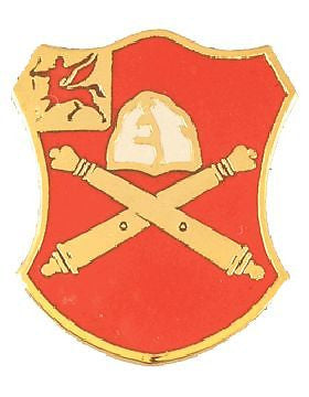 0010 Field Artillery Unit Crest (No Motto)