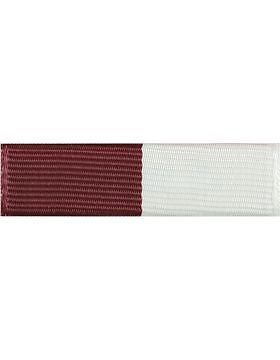 Ribbon (U-R225) Maroon and White #716