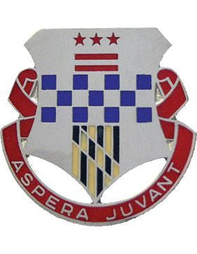 0379 Engineer Bn Unit Crest (Aspera Juvant)