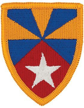 0007 Army Support Command Full Color Patch (P-0007D-F)