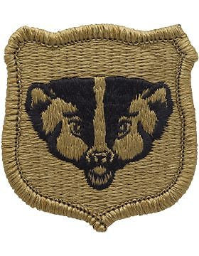 Wisconsin NG Scorpion Patch with Fastener (PMV-NG-WI)