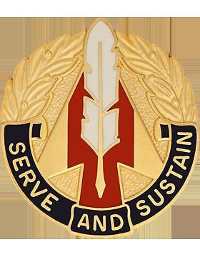 0001 Personnel Group Unit Crest (Serve And Sustain)
