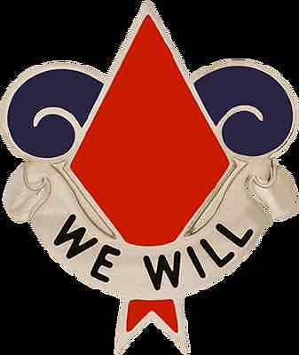 0005 Infantry Division Unit Crest (We Will)