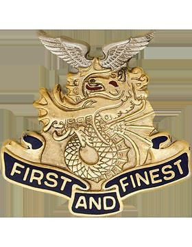 0001 Transportation Bn Unit Crest (First And Finest)