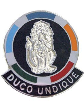0004 Bde 25 Inf Div Special Troops Bn Unit Crest (Duco Undique)