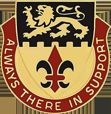 0055 Personnel Services Battalion Unit Crest (Always There In Support)