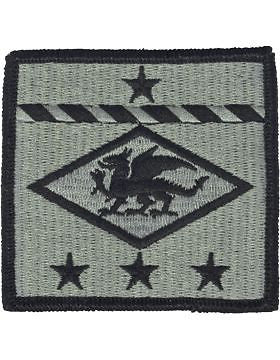 0013 Finance Group ACU Patch with Fastener (PV-0013B)