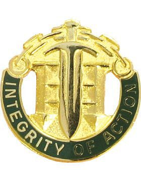 0042 Military Police Brigade Unit Crest (Integrity Of Action)
