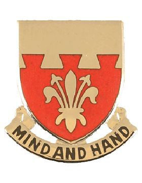 0169 Engineer Bn Unit Crest (Mind And Hand)