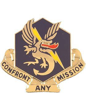 0083 Chemical Battalion Unit Crest (Confront Any Mission)