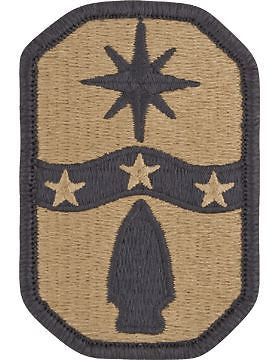 0371th Sustainment Brigade Scorpion Patch with Fastener (A-1-923)