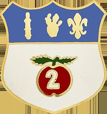 0105 Infantry Unit Crest (No Motto)