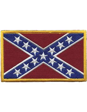 N-020 American Flag Steel Gray & Black Gray Border 2" x 3.25"