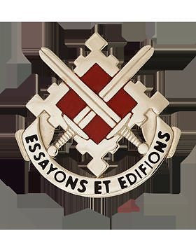 0018 Engineer Bde Unit Crest (Essayons Et Edifions)