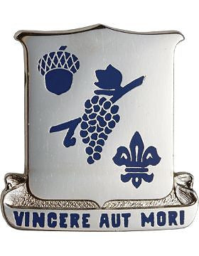 0289 Regiment Unit Crest (Vincere Aut Mori)