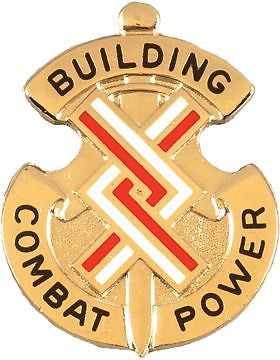 0020 Engineer Bde Unit Crest (Building Combat Power)