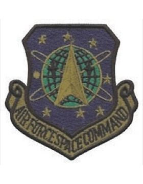 USAF Space Command Desert Patch No Fastener