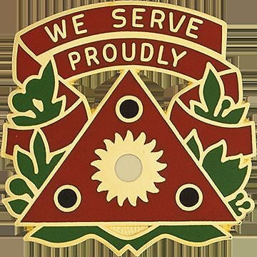 0196 Maneuver Enahncement Bde Unit Crest (We Serve Proudly)