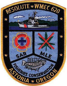 N-CG004 United States Coast Guard Station Astoria Oregon Patch