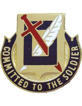 0217 Personnel Services Bn Unit Crest (Committed To The Soldier)