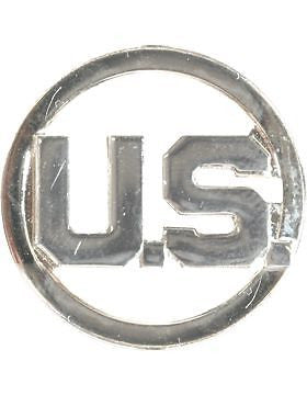 USAF Badge (AF-223) Enlisted U.S. Letters with Circle No Shine