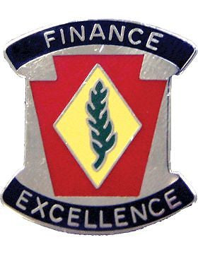0028 Finance Bn Unit Crest (Finance Excellence)